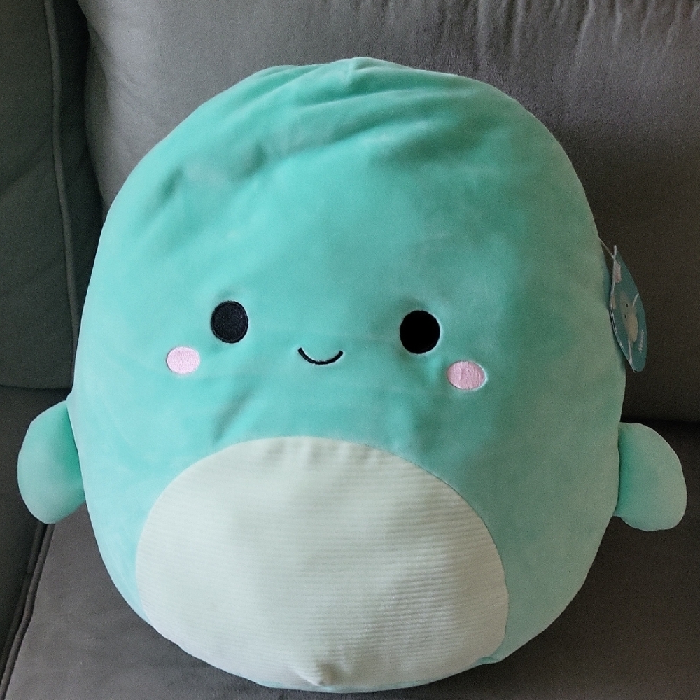Squishmallows Mint Green Nessie Plush